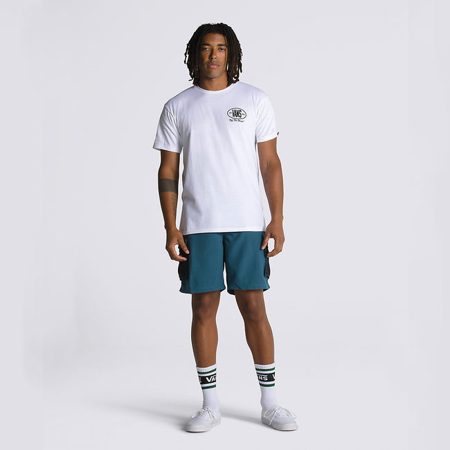 Vans Team Player Checkerboard Men&#39;s T-Shirt-White - 8