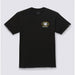 Vans Team Player Checkerboard Men&#39;s T-Shirt-Black/Old Gold - 1