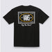 Vans Team Player Checkerboard Men&#39;s T-Shirt-Black/Old Gold - 2