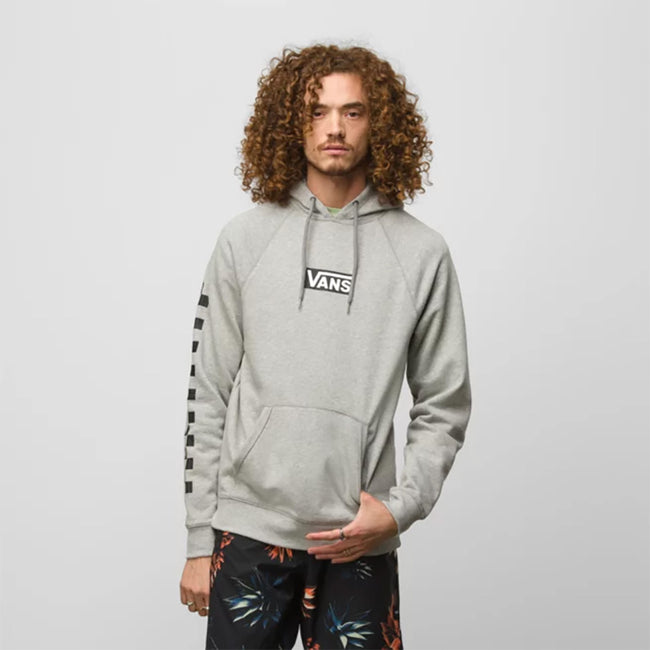 Vans Versa Standard Pullover Hoodie-Cement Heather - 1