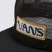 Vans x Dakota Roche Mesh Trucker Hat-Black - 3