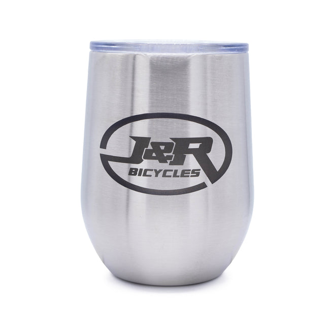 J&amp;R Bicycles Wine Glass-12oz - 1