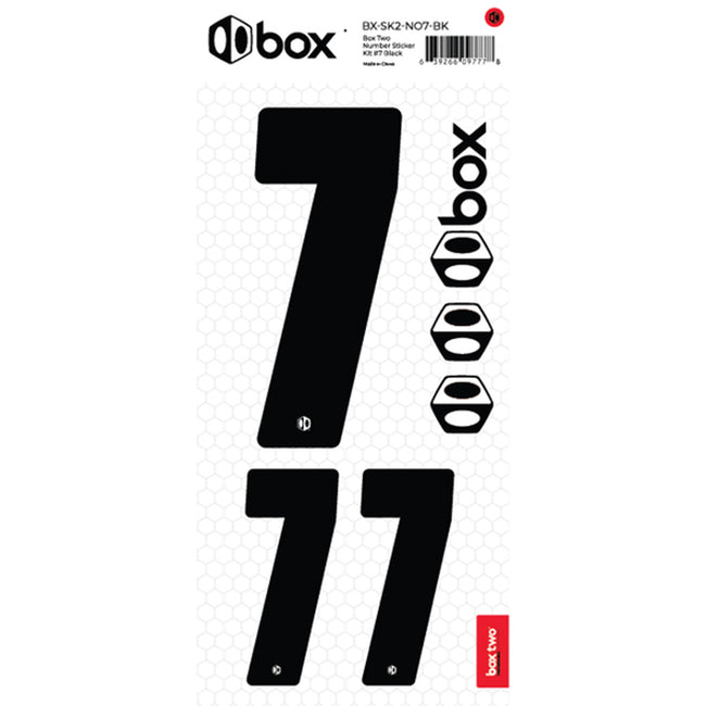 Box Two Number Sticker Set 0-9 - 8