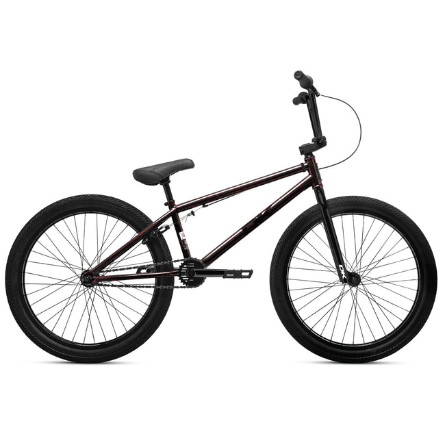 DK Helio 24&quot; BMX Freestyle Bike-Black Crackle - 1