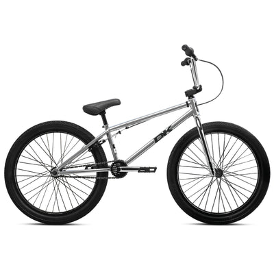 DK Helio 24" BMX Freestyle Bike-Chrome