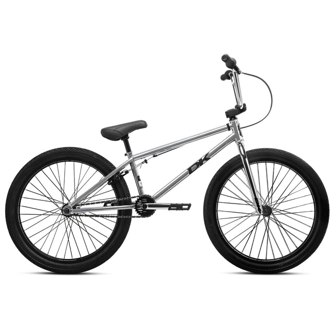 DK Helio 24&quot; BMX Freestyle Bike-Chrome - 1