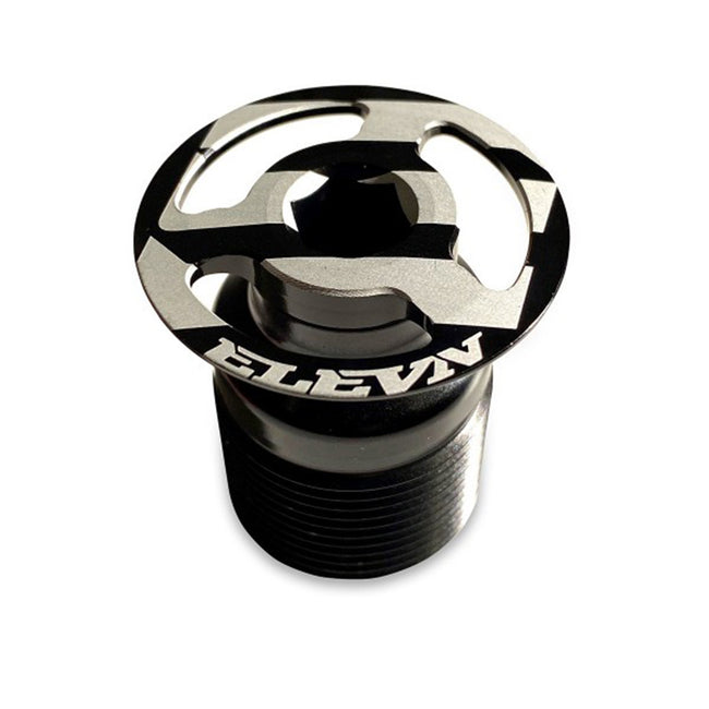 Elevn 1 1/8&quot; Fork Top Cap-Black - 1