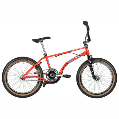 Haro Lineage Air Master 20.5"TT BMX Freestyle Bike-Neon Red