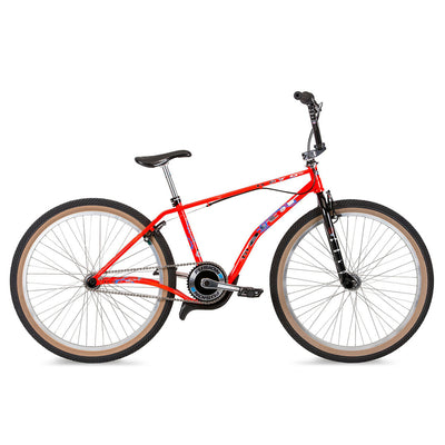 Haro Lineage Air Master 26" BMX Freestyle Bike-Neon Red