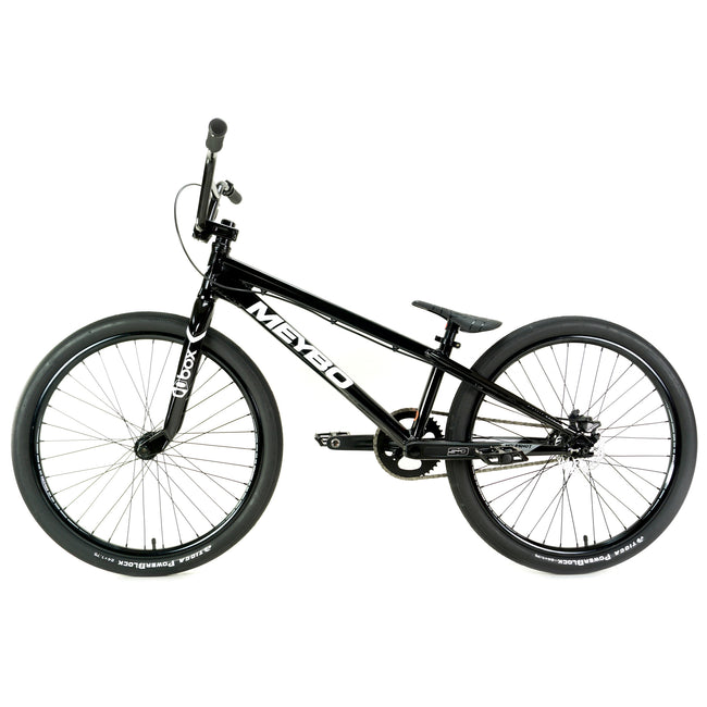 Meybo Holeshot Cruiser 24&quot; BMX Race Bike-Black/White/Grey/Orange - 2