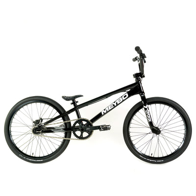 Meybo Holeshot Junior BMX Race Bike-Black/White/Grey/Orange