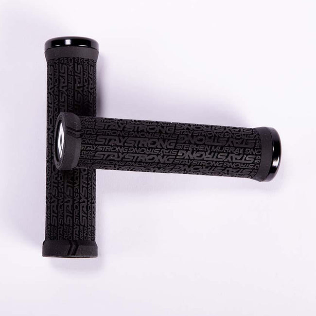 ODI x Stay Strong Reactiv Flangeless Lock-On Grips - 2