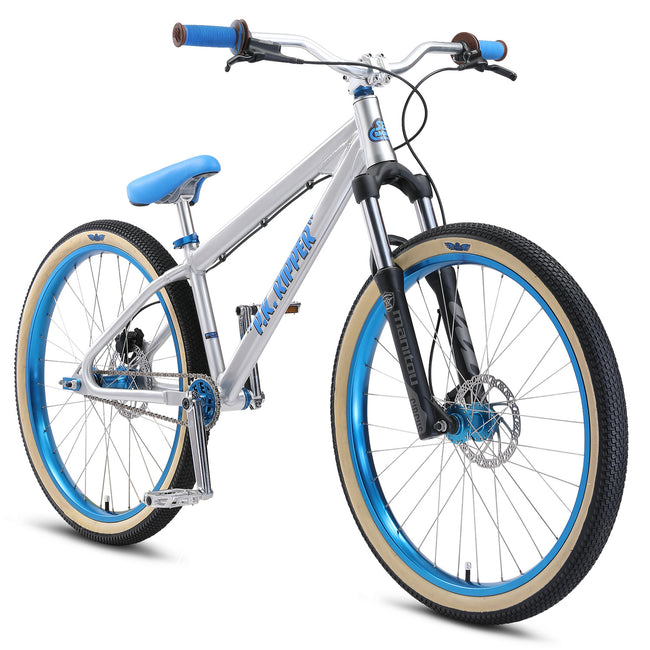 SE Bikes DJ Ripper 26&quot; BMX Freestyle Bike-Ball Burnished Silver - 9