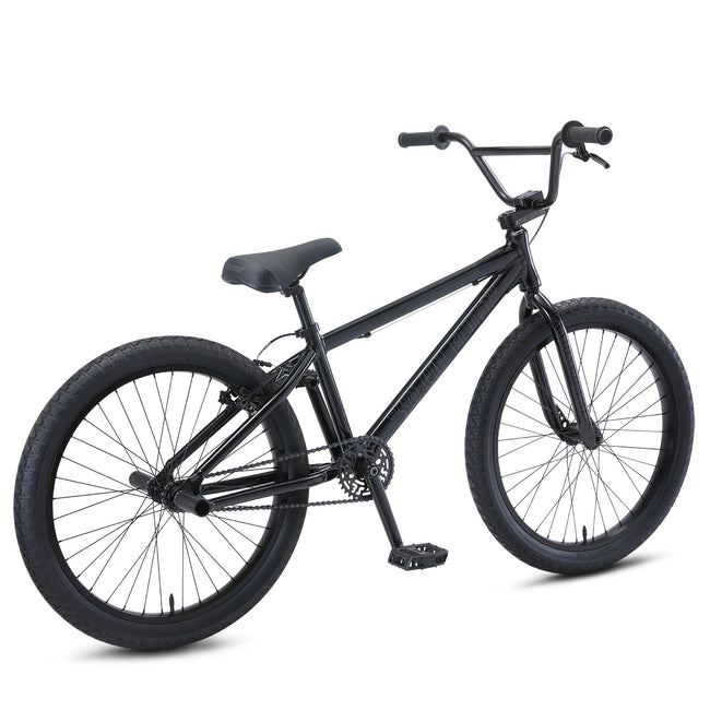 SE Bikes So Cal Flyer 24&quot; BMX Freestyle Bike-Stealth Mode Black - 6