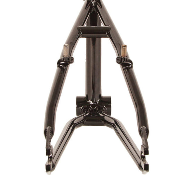 S&amp;M Steel Panther Chromoly BMX Race Frame-Gloss Black - 4