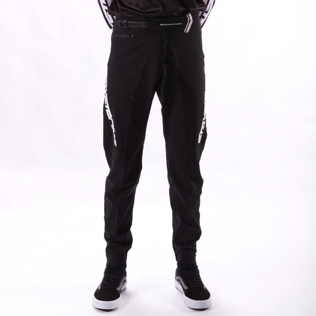 Stay Strong V2 BMX Race Pants-Black/White - 1