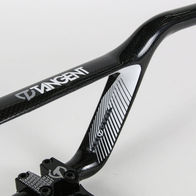 Tangent Vortex Carbon BMX Race Handlebars-5.5&quot; - 5