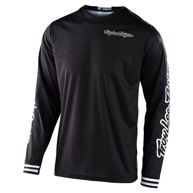 Troy Lee GP Mono BMX Race Jersey-Black - 1