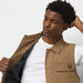 Vans X Courage Adams Drill Chore Vest-Dirt - 8