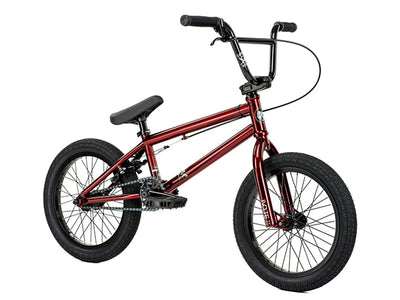 Kink Carve BMX Bike-16"-Trans Red