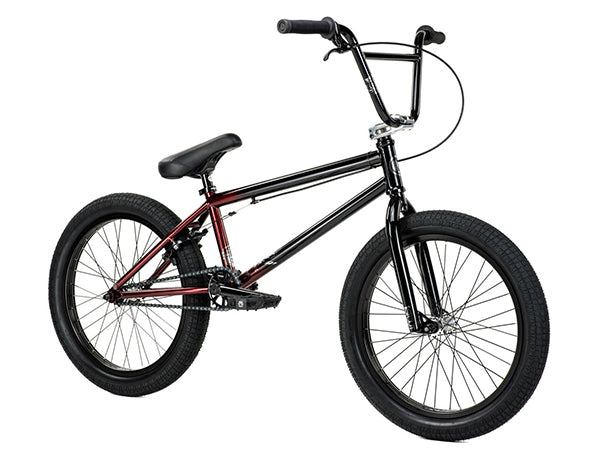 Kink Gap XL BMX Bike-Black/Red Fade - 1