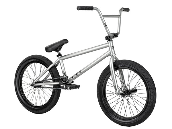 Kink Liberty Brakeless BMX Bike-Matte Silver - 1