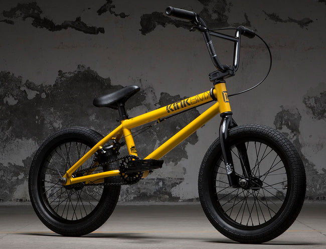 Kink Carve 16&quot; BMX Bike-Olympic Yellow - 3