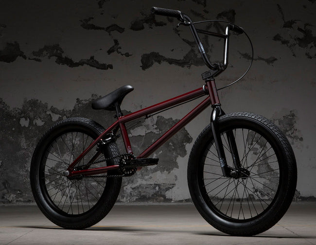 Kink Curb BMX Bike-Gloss Trans Maroon - 3