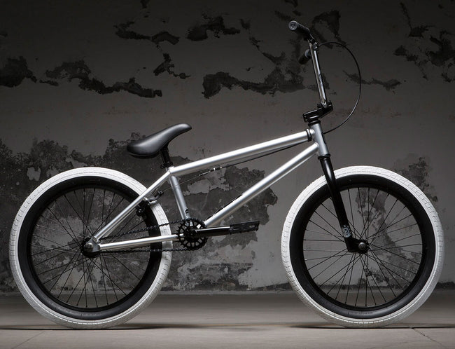 Kink Curb BMX Bike-Matte Silver Fox - 3