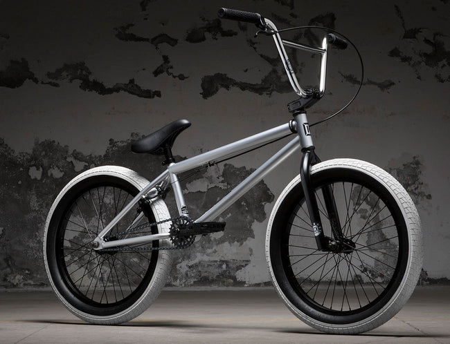 Kink Curb BMX Bike-Matte Silver Fox - 2