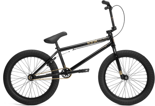 Kink Gap FC BMX Bike-GlossGuinness Black - 1