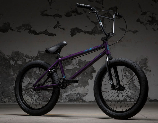 Kink Gap BMX Bike-Gloss Trans Purple - 3