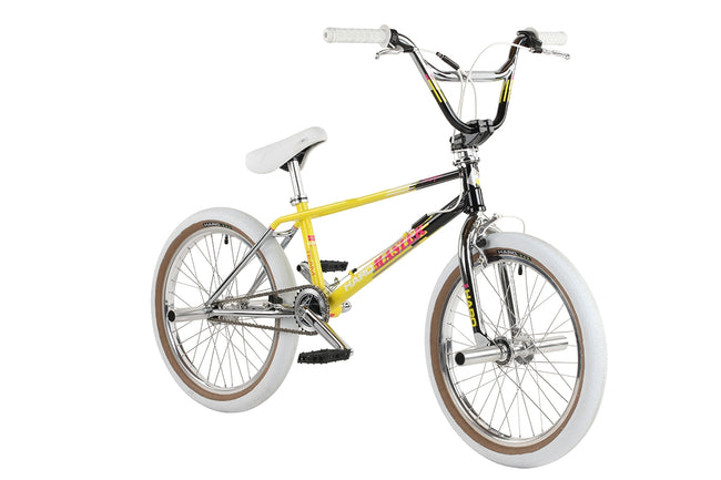 Haro Lineage Team Master BMX Bike-Black/Yellow - 1