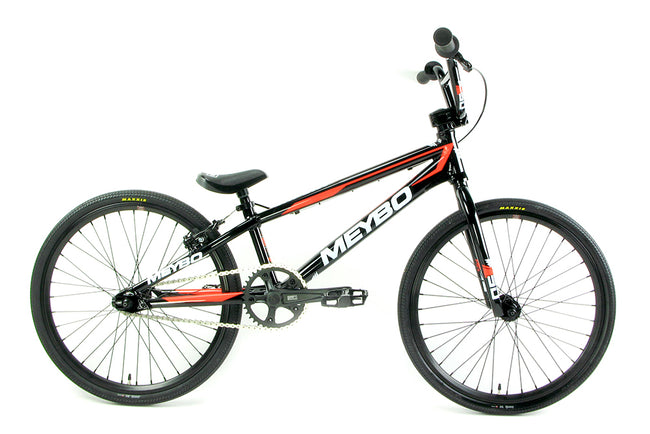 Meybo Clipper Expert BMX Bike-Black/White/Red - 1