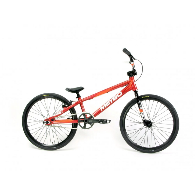 Meybo Clipper Expert BMX Race Bike-Red-White-Orange - 5