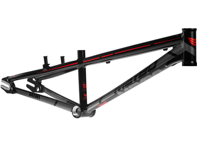 Meybo Holeshot Aluminum BMX Race Frame-Black/Grey/Red