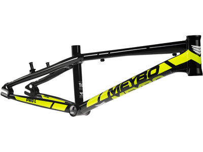 Meybo Holeshot Aluminum BMX Race Frame-Black/Grey/Red