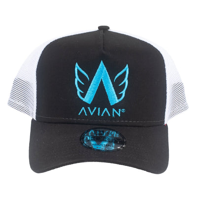 Avian Trucker Hat-Black/White