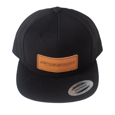 SpeedCo Snapback Hat-Black