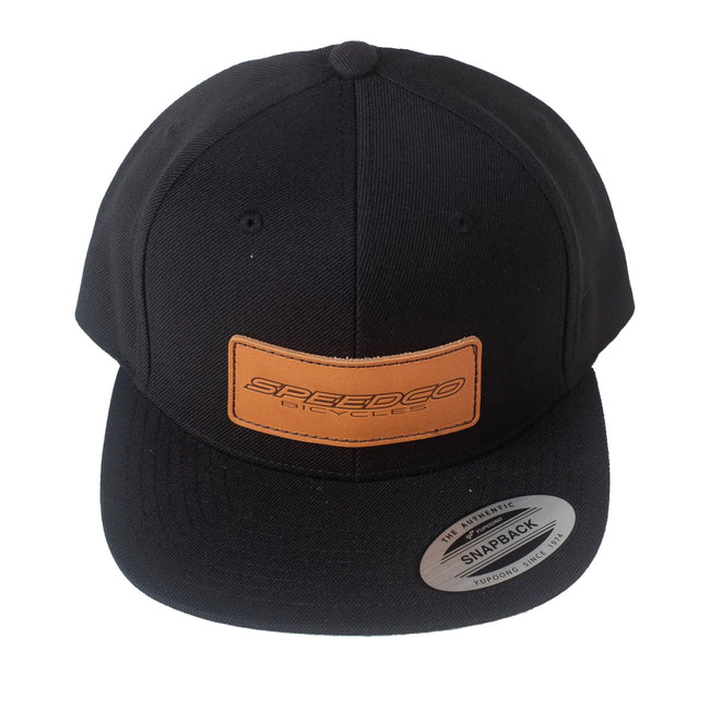 SpeedCo Snapback Hat-Black - 1