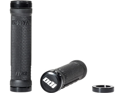 ODI Ruffian MX Flangeless Lock-On Grips-Black