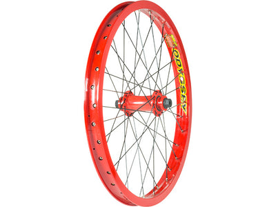 Odyssey Pro BMX Freestyle Wheel-Front-36H-20"-Red