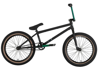 Premium Inception BMX Bike-21"TT-Matte Black