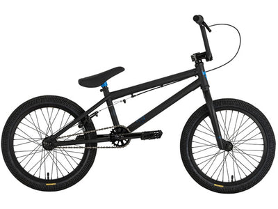 Premium Solo BMX Bike-18"-Matte Black