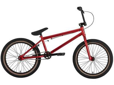 Premium Solo BMX Bike-20.5"TT-Gloss Candy Red