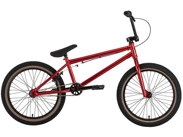 Premium Solo BMX Bike-20.5&quot;TT-Gloss Candy Red - 1