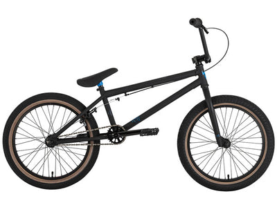 Premium Solo BMX Bike-21"TT-Matte Black