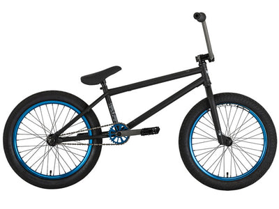 Premium Solo Plus BMX Bike-21"TT-Matte Black