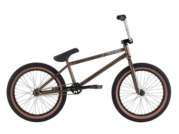 Premium Subway BMX Bike-20.75&quot;TT-Golden Brown - 1