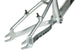 Pure V4 BMX Race Frame-Silver/Black - 3